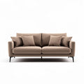 Fabric Sofa With Cushions For Living Room Use Made From Polyester 200 x 90 x 85cm
